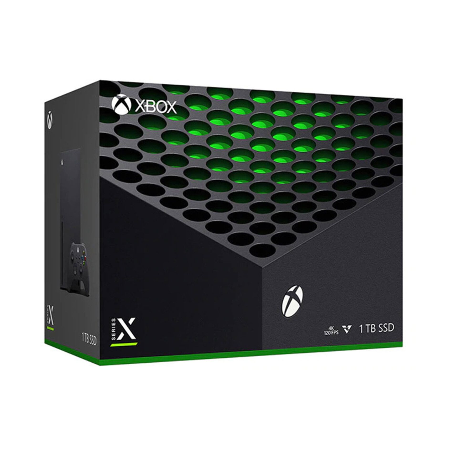 کنسول بازی مایکروسافت مدل Xbox Series X ظرفیت 1 ترابایت + دسته اضافی