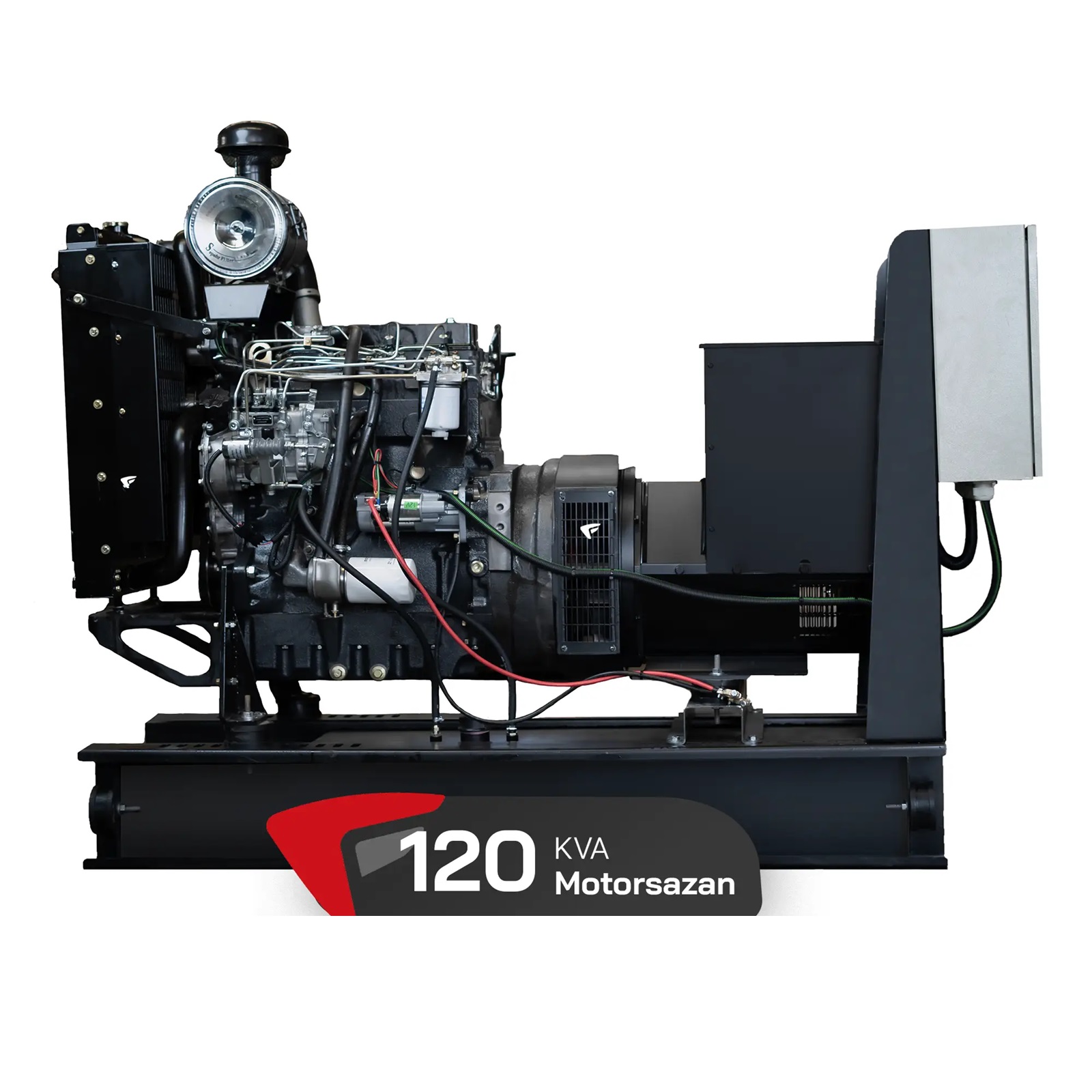 دیزل ژنراتور 120کاوا - موتور سازان با تابلو مدل 6/60TGE (MT660A-130GD)