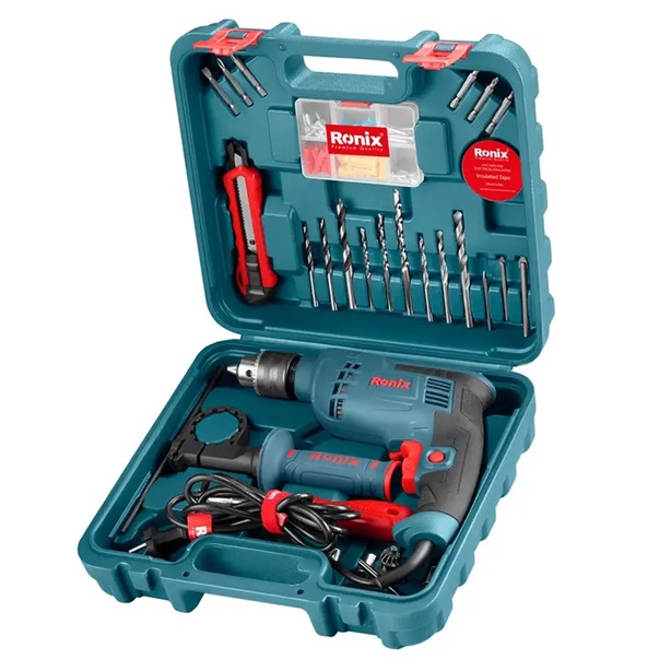 ست ترکیبی دریل برقی 33 پارچه رونیکس مدل RS-0008