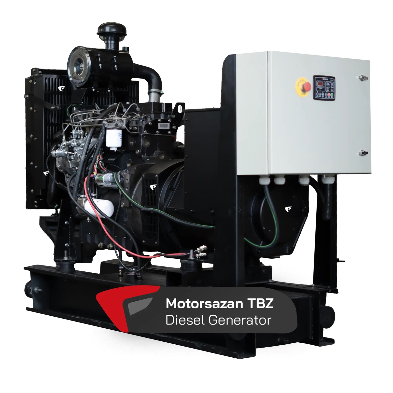 دیزل ژنراتور 120کاوا - موتور سازان با تابلو مدل 6/60TGE (MT660A-130GD)