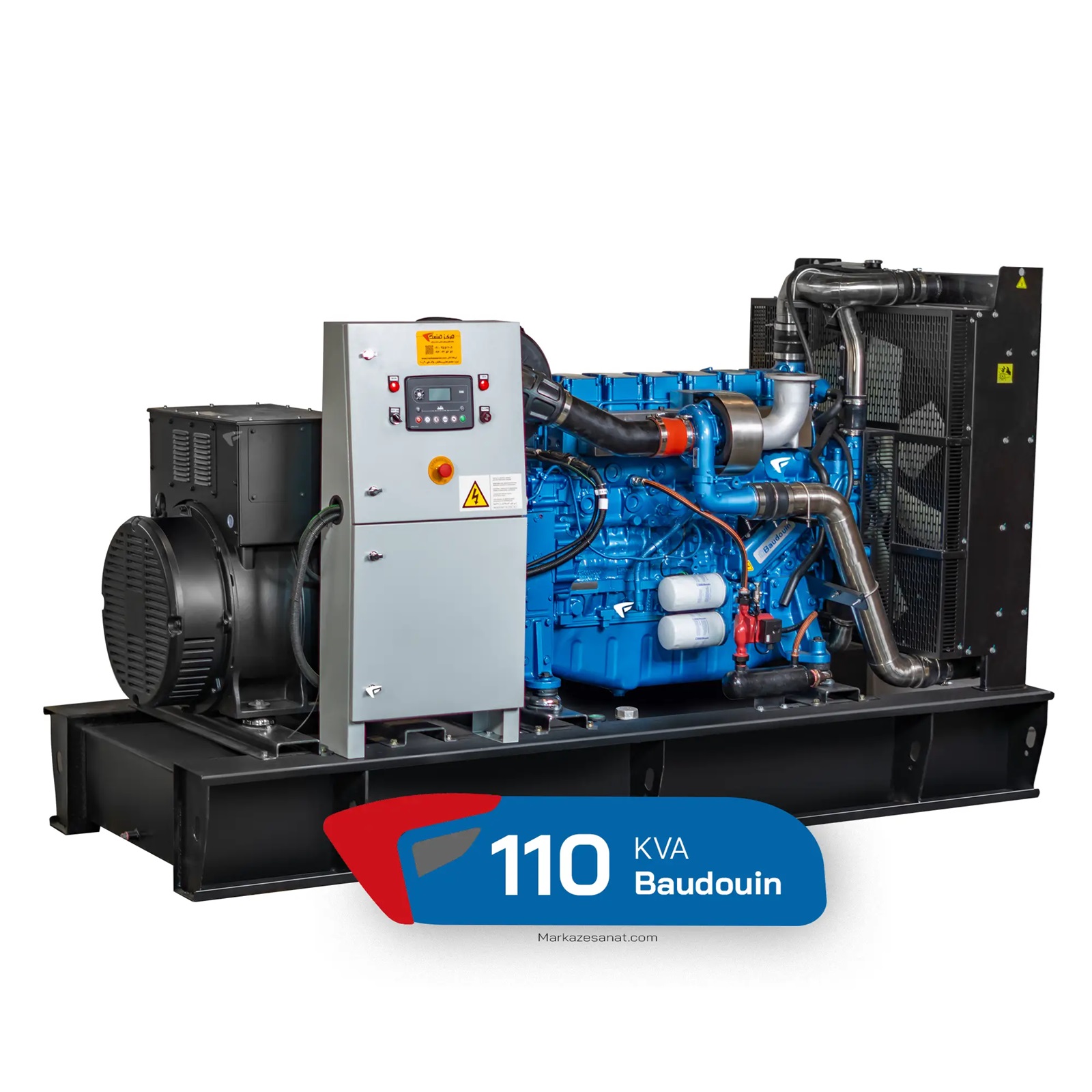دیزل ژنراتور بادوین 110 کاوا پک تابلو ATS مدل 4M10G110/5