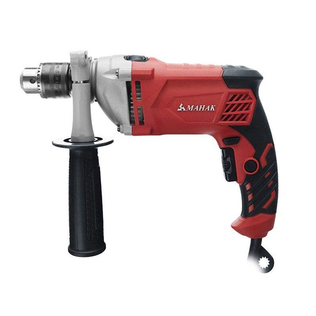 دریل چکشی ۱۳ میلیمتر 850 وات نیم گیربکس محک DM-13/850S
