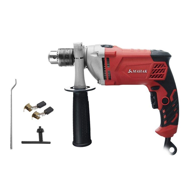 دریل چکشی ۱۳ میلیمتر 850 وات نیم گیربکس محک DM-13/850S